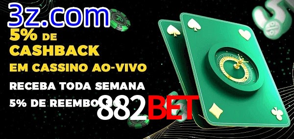 Promoções do cassino ao Vivo 882Bet